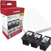 Canon PG-560XL/CL-561XL Pack of 3 Original Ink Cartridges + Glossy Photo Paper GP-501 - 3712C012